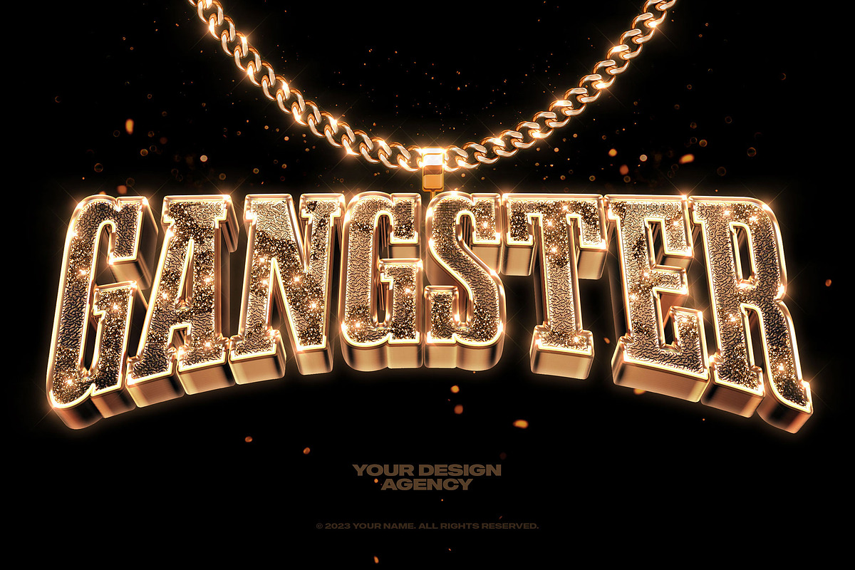 Bling Bling Logo and Text Effects, a Layer Style Add-On by Hyperpix Productions (Photo 16 of 17)