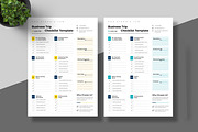 Business Trip Checklist Template, a Stationery Template by Creative-Work (Thumbnail 1 of 4)