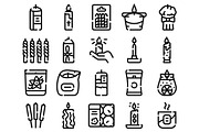 Aromatic burning candles and wax, an Object Graphic by pikepicture (Thumbnail 2 of 3)