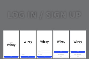 Wirey Wireframe Kit Pack