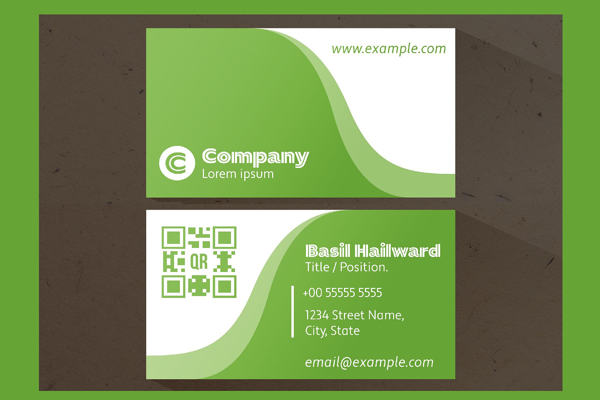 Company Business Card, a Templates & Theme by studiogstock (Photo 2 of 3)