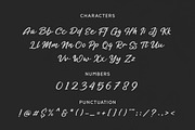 Blackened - Brush Script Typeface, a Script Font by Patria Ari (P4tcreativa) (Thumbnail 8 of 10)