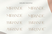 Mirande - Classic Ligature Serif, a Serif Font by Vultype Co. (Thumbnail 4 of 14)
