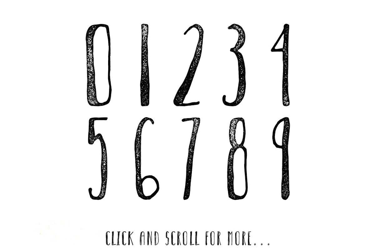 Threadbear Font preview 2
