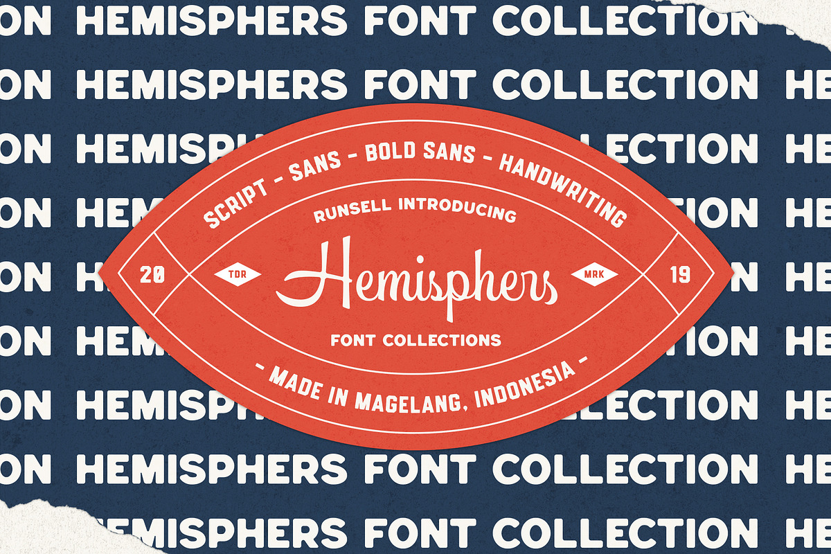 Hemisphers - Font Collection preview 5