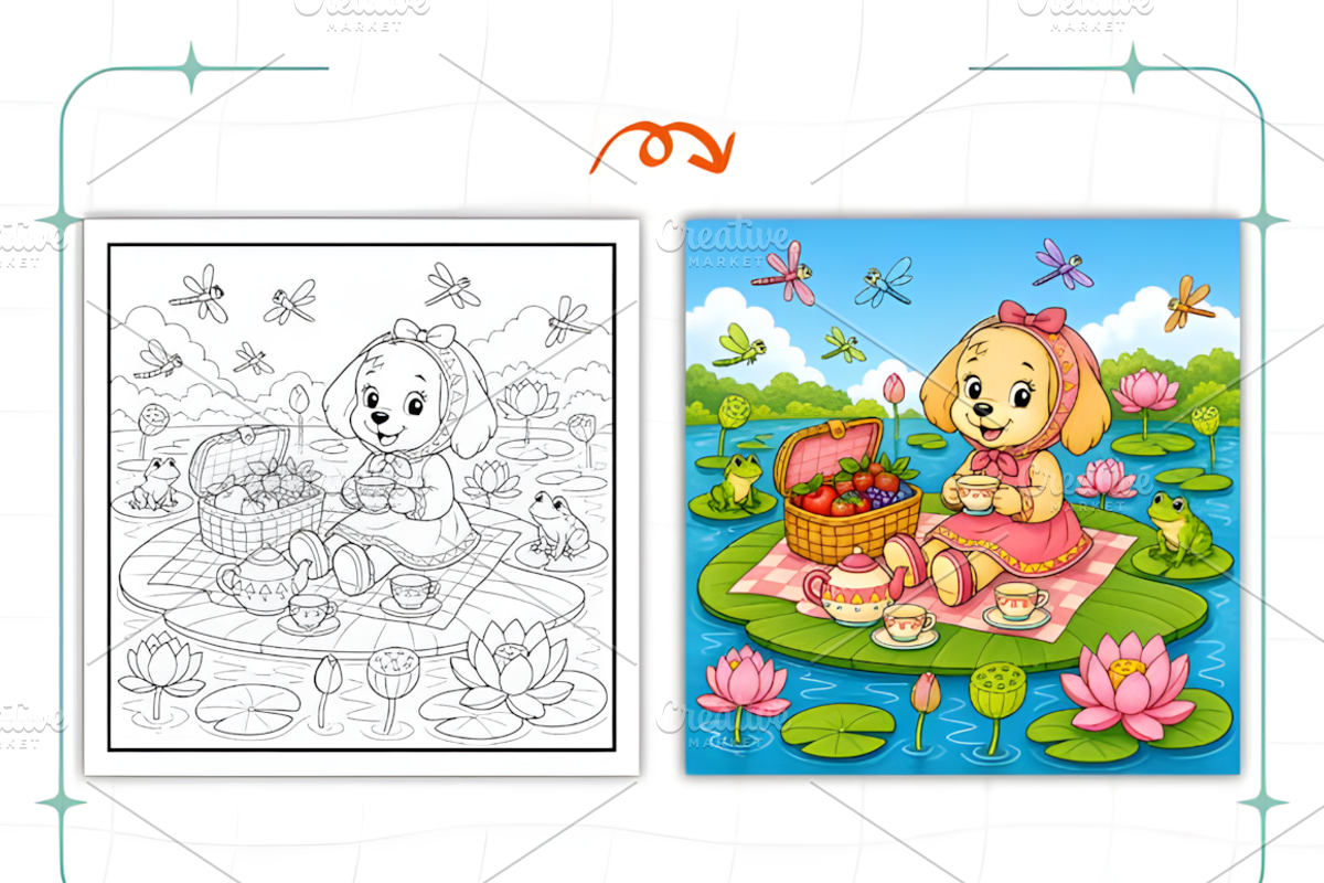 Cozy Introvert Girl Coloring Book, a Person Illustration by Coco Bloom (Photo 4 of 8)