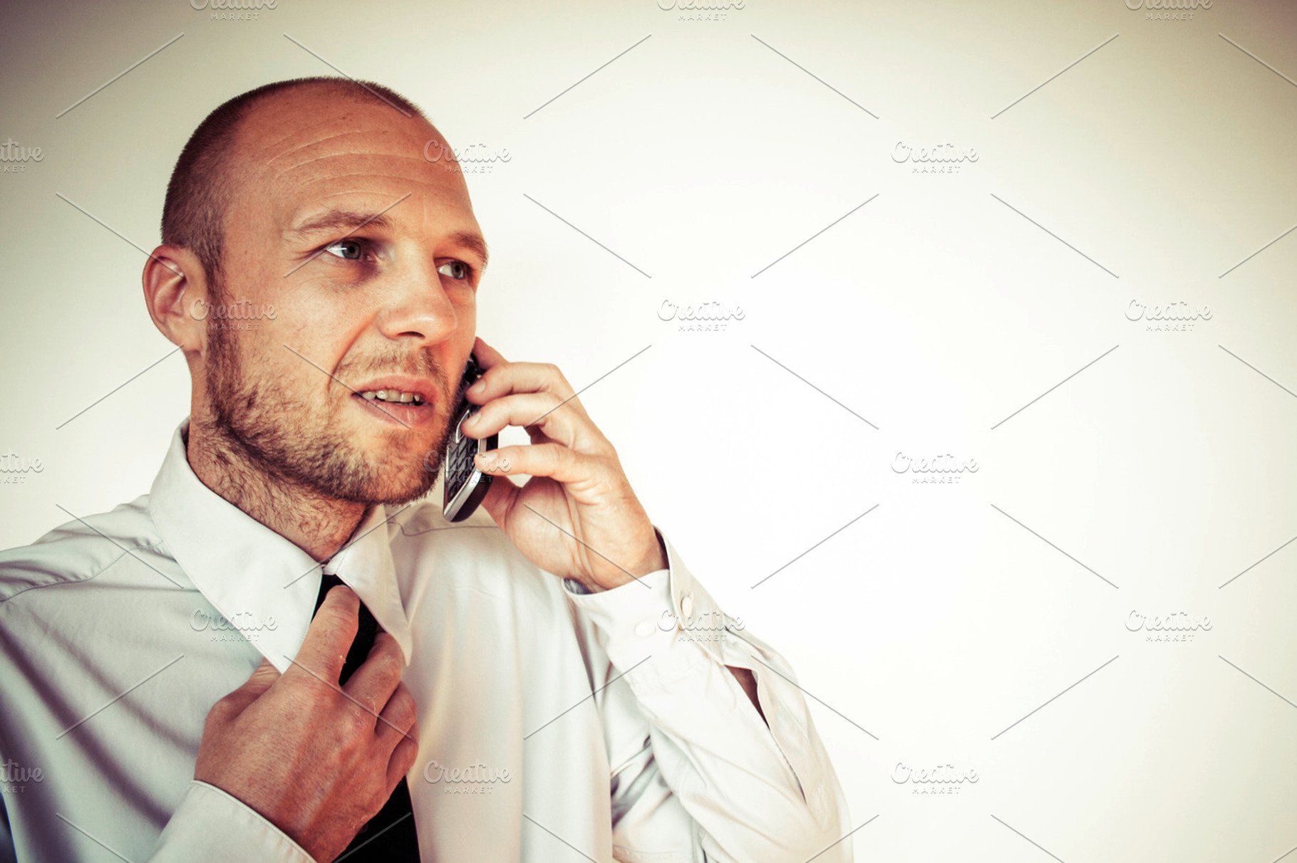 Business Man Calling
