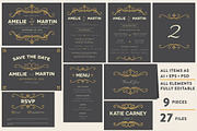 Fairytale Wedding Pack, an Invitation Template by Every Tuesday (Thumbnail 2 of 5)