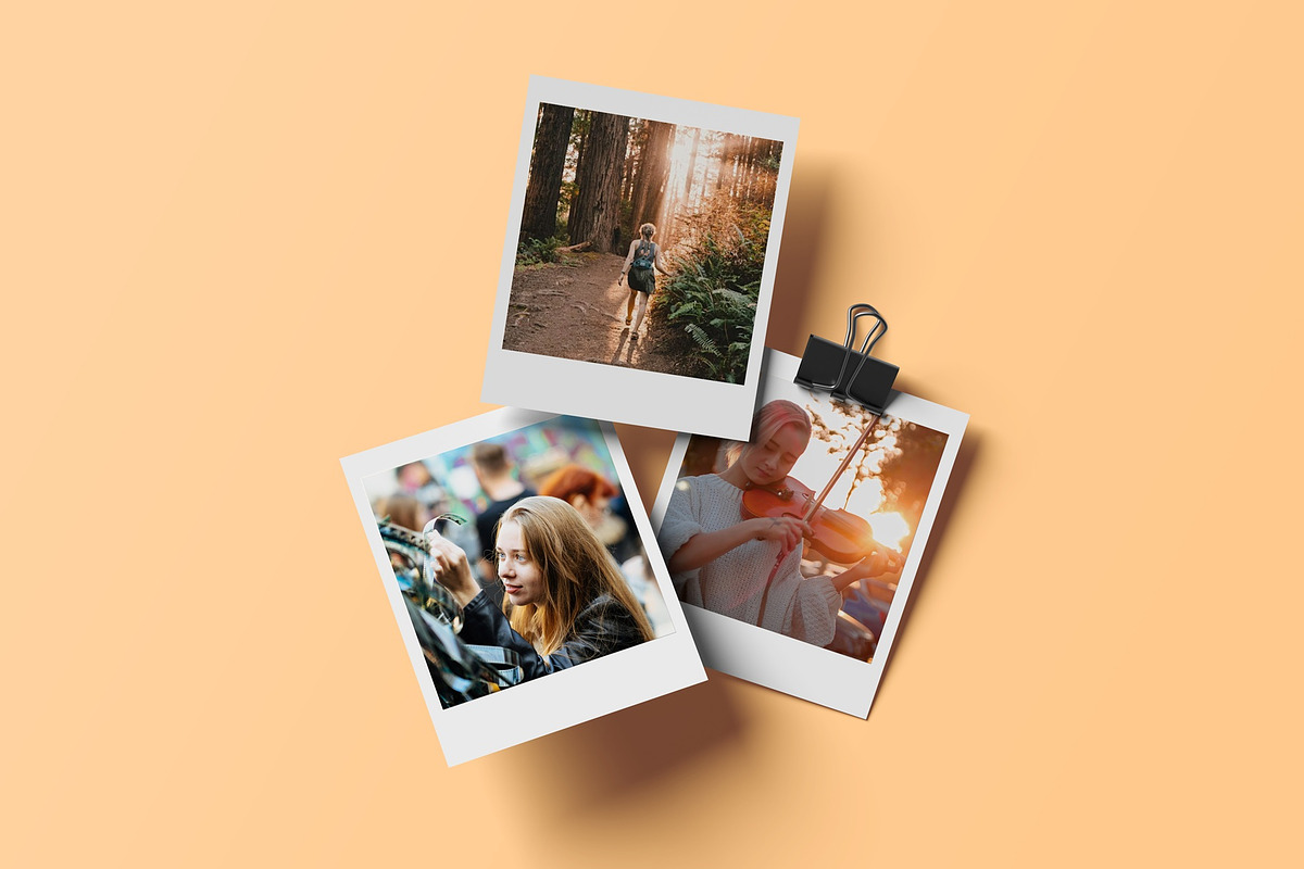 Polaroid Mockup, a Product Mockup by Sweetdady (Photo 4 of 4)
