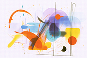 Neo-Expressionism Backgrounds, a Background Graphic by Lilithcollageart (Thumbnail 10 of 17)