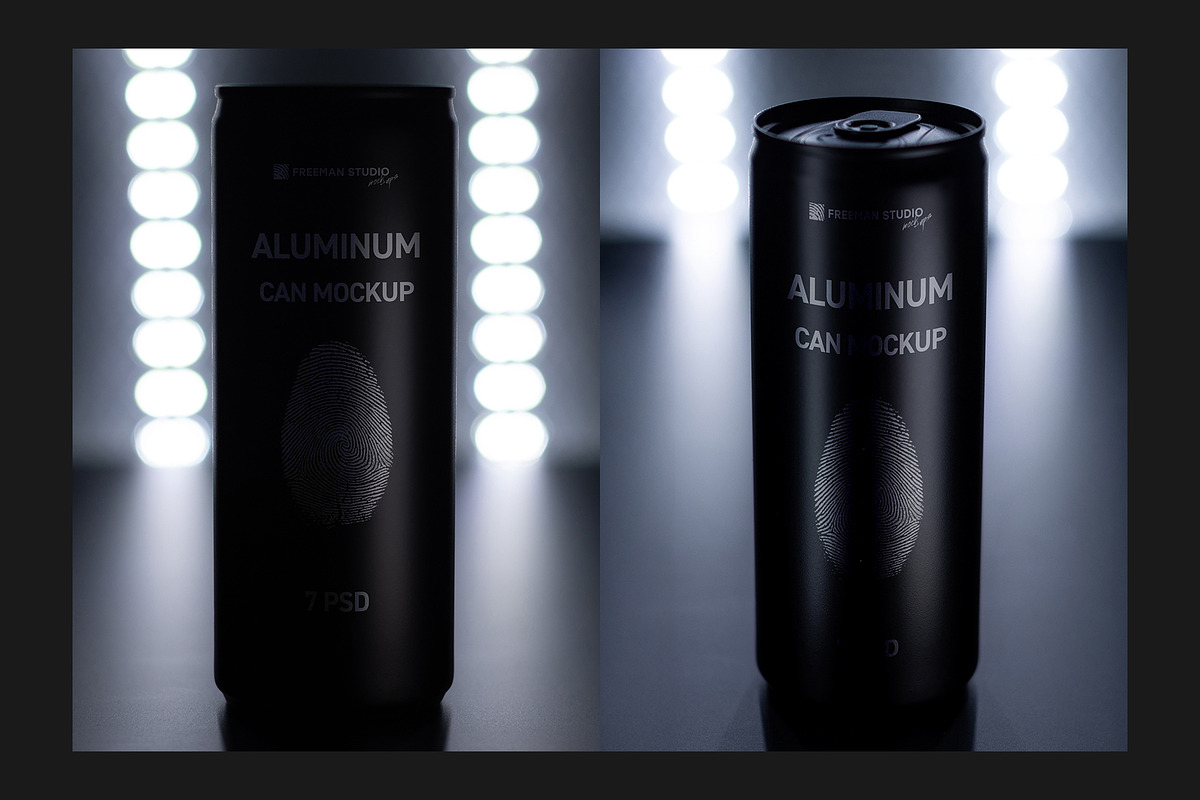 Aluminum Can Mockup, a Product Mockup by Freeman Studio (Photo 8 of 14)