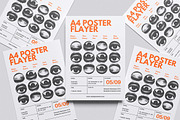 A4 Poster Flayer Mockup, an Advertising Mockup by Pikachudesign (Thumbnail 5 of 5)