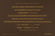 Northlake - A Rustic Serif Font, a Serif Font by Komet & Flicker (Thumbnail 15 of 15)