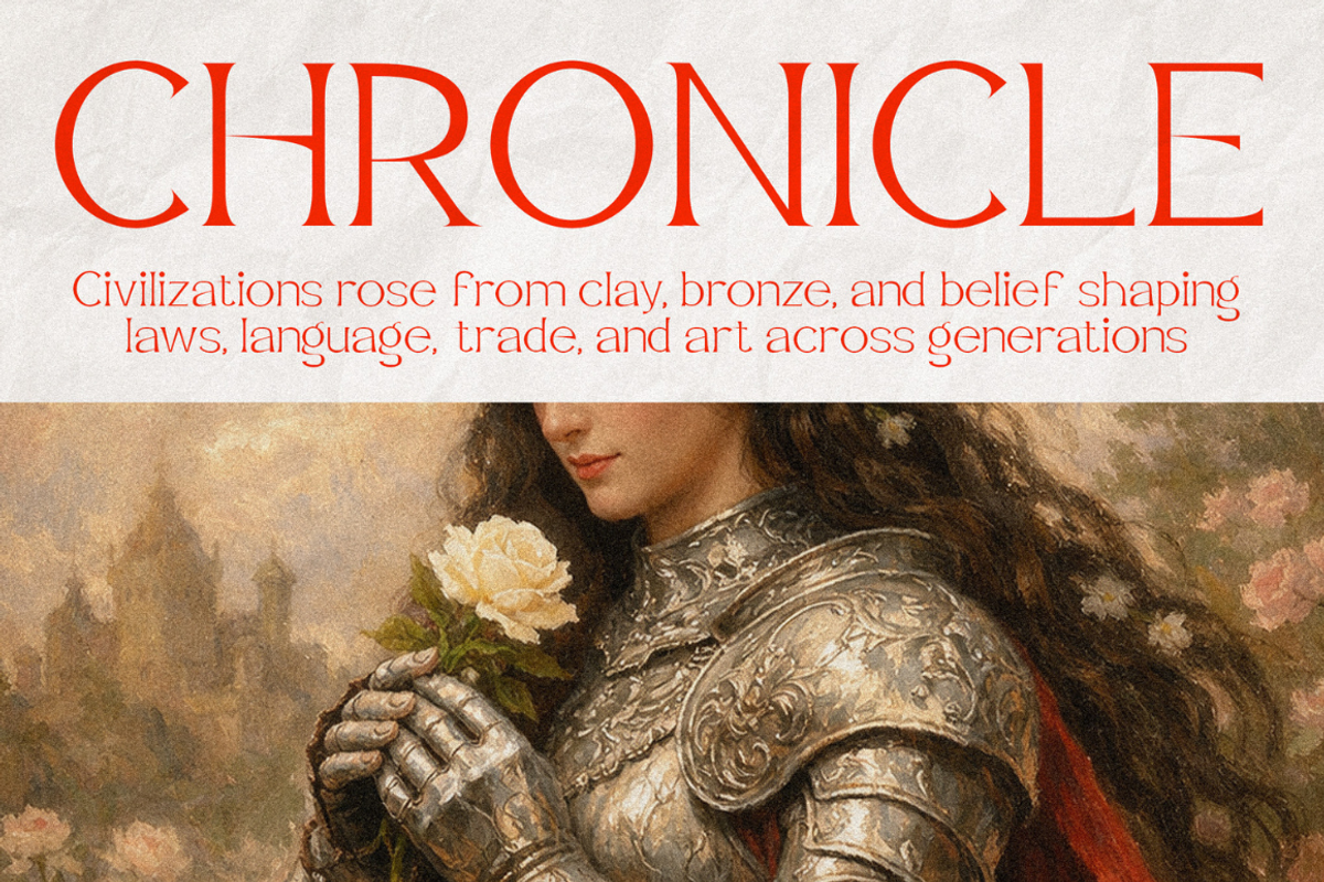 Legend Sacred - Historical Serif, a Serif Font by Sronstudio (Photo 3 of 12)