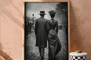 Victoria Era Black Wall Art Set, a Decorative Illustration by PrintablesByFranklyn (Thumbnail 16 of 17)