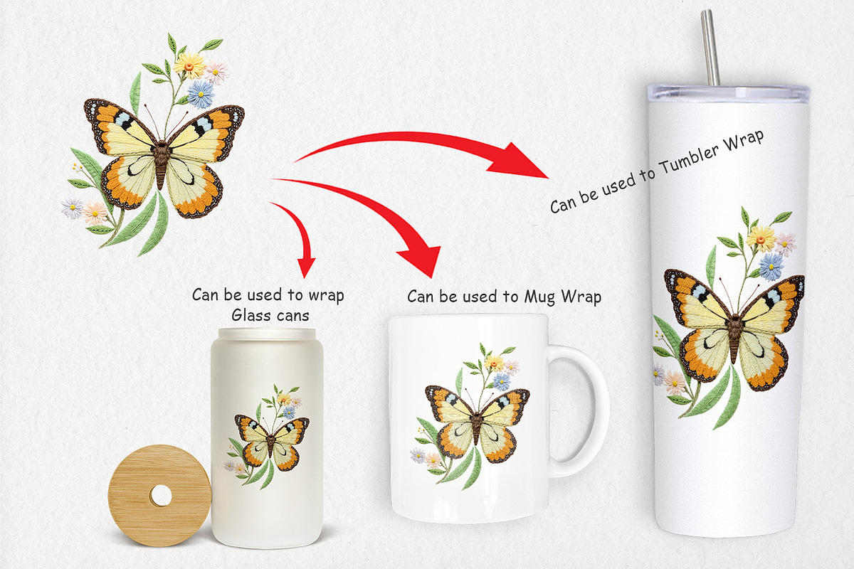 Painted Lady Butterfly Clipart, a Graphic by Artnoy (Photo 4 of 5)