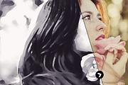Black & White Painting Effect PS ATN, an Action Add-On by JasGraphicTools (Thumbnail 5 of 16)