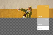 Color Palette Mockup Template, a Branding & Logo Template by DesignerCandies (Thumbnail 9 of 10)