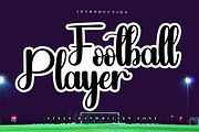 Football Player, a Handwritten Font by FreshTypeINK (Thumbnail 1 of 7)