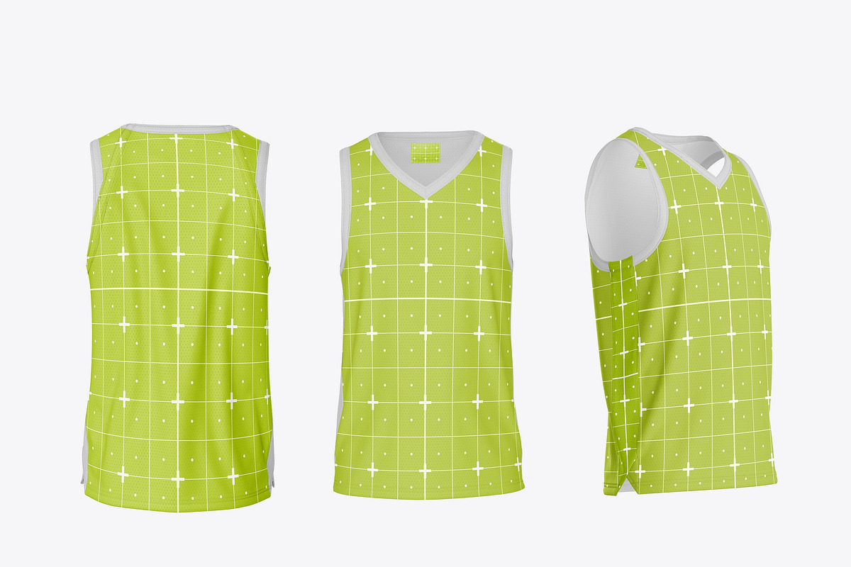 Basketball Jersey Mockup, a Product Mockup by OneVectorStock (Photo 3 of 3)
