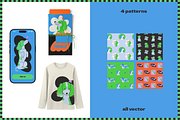 Fancy puppies vector pack + stickers, an Animal Illustration by My.Ordinarty (Thumbnail 8 of 10)