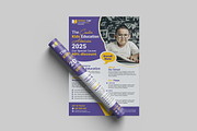 School Admission Flyer Templates, a Flyer Template by mrPixelLab (Thumbnail 3 of 3)