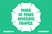 Boiled Shrimp - Bold Rounded font, a Handwritten Font by HanzelSpace Studio (Thumbnail 5 of 8)