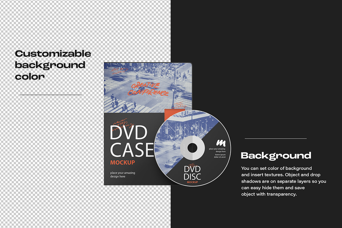 DVD Case Mockup Set, a Packaging Mockup by ForgeDesign (Photo 3 of 9)