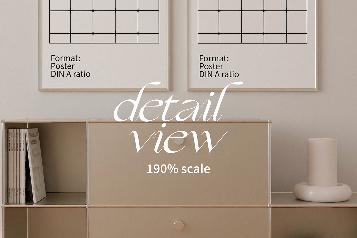 Interior Frame Mockup Pack TAMIR, a Household Mockup by Bonumo (Photo 9 of 13)