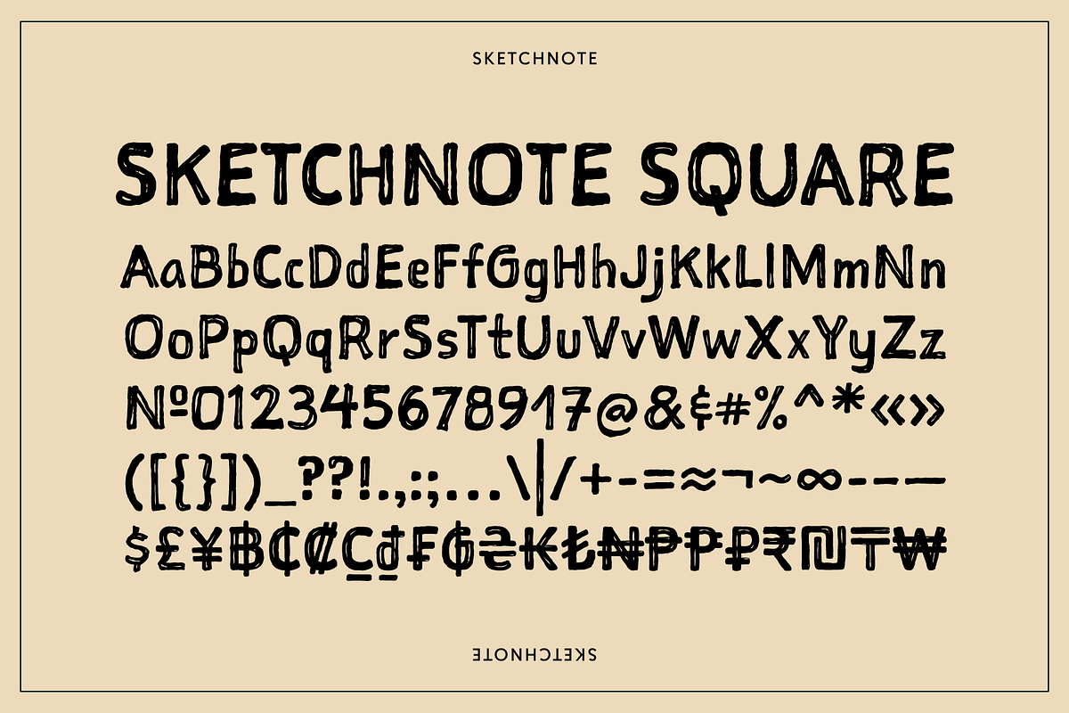 Sketchnote, a Handwritten Font by Delve Fonts (Photo 3 of 7)