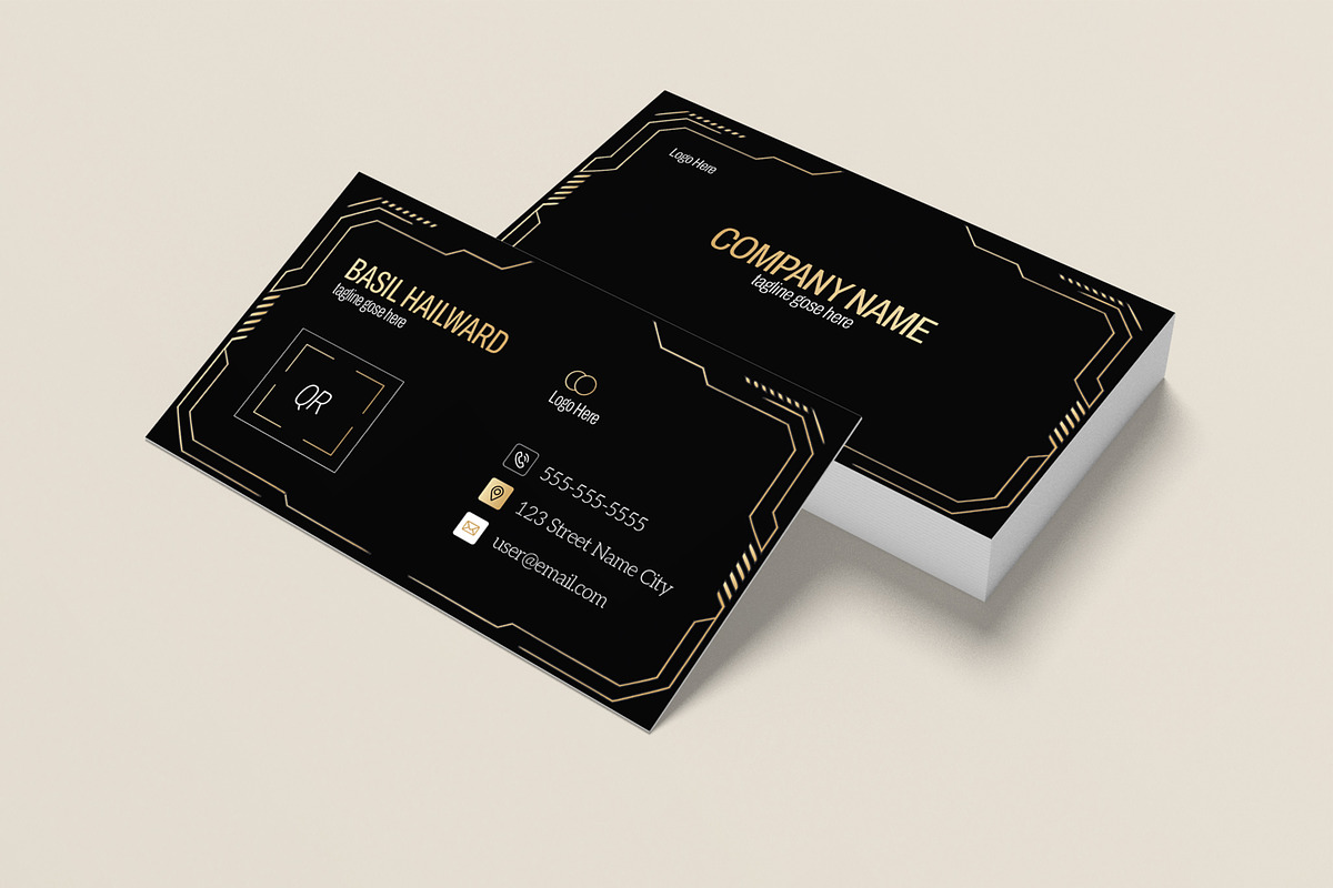 Business Card Template, a Stationery Template by MightyDesign (Photo 2 of 6)