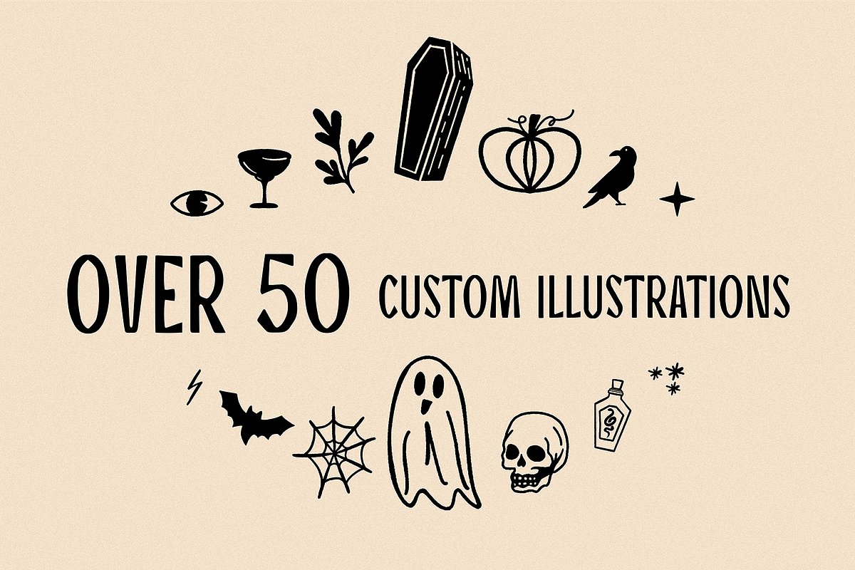 Halloween Fall Illustration Pack, a Seasonal Illustration by Blue River Studio (Photo 3 of 9)