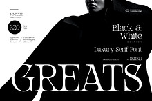 Greats - Luxury Serif Font
