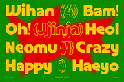 Cheeser – Stylistic Display Font, a Sans Serif Font by Casloop Studio (Thumbnail 4 of 10)