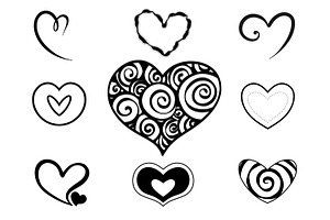 Exclusive Heart Procreate Stamps