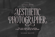SS Lavonadeca - Flourish Serif Font, a Serif Font by Typocracy Studio (Thumbnail 4 of 15)