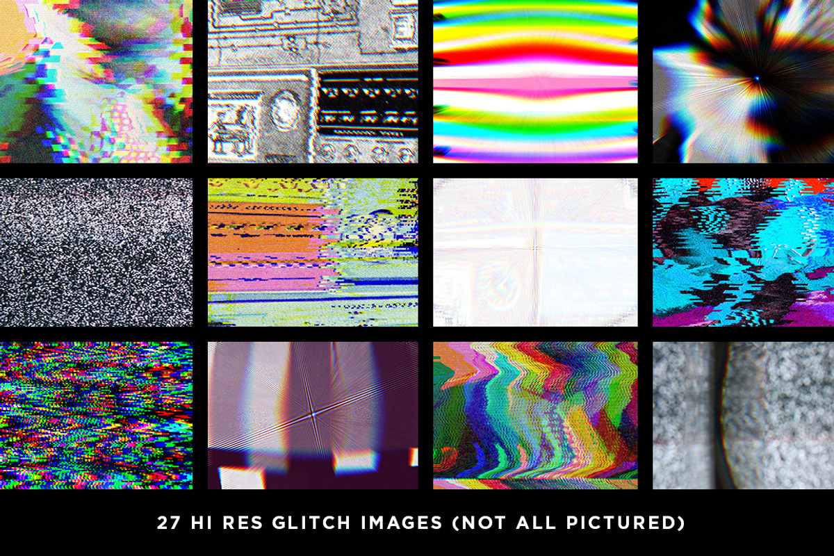 RetroGlitch | Photoshop Bundle, a Layer Style Add-On by RetroSupply Co. (Photo 9 of 11)