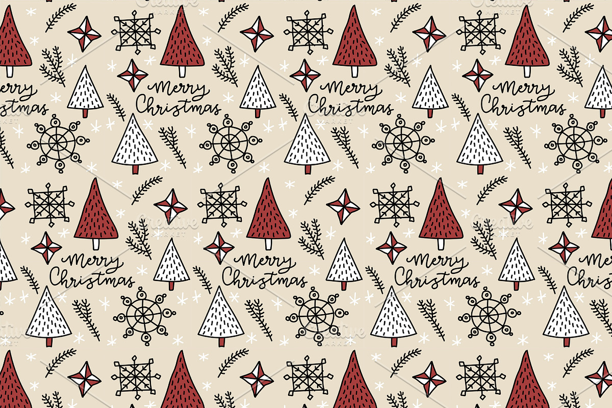 Winter patterns, a Pattern Graphic by Lyolya Profitrolya (Photo 2 of 5)