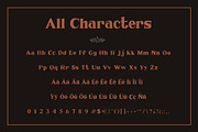 Millenia - Serif Font, a Serif Font by CorgiAstronaut (Thumbnail 8 of 8)