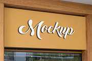 Logo Mockup Facade Sign, a Mockup by GenesisCreativeCo (Thumbnail 2 of 3)