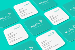 Square Business Card - Round Corner