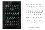 gitte unique ligature serif typeface, a Serif Font by yaqublekker (Thumbnail 9 of 9)