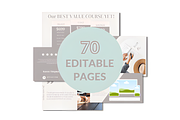 70 Page Webinar & Slide Deck Templat, a Presentation Template by Ink Gallery (Thumbnail 7 of 7)