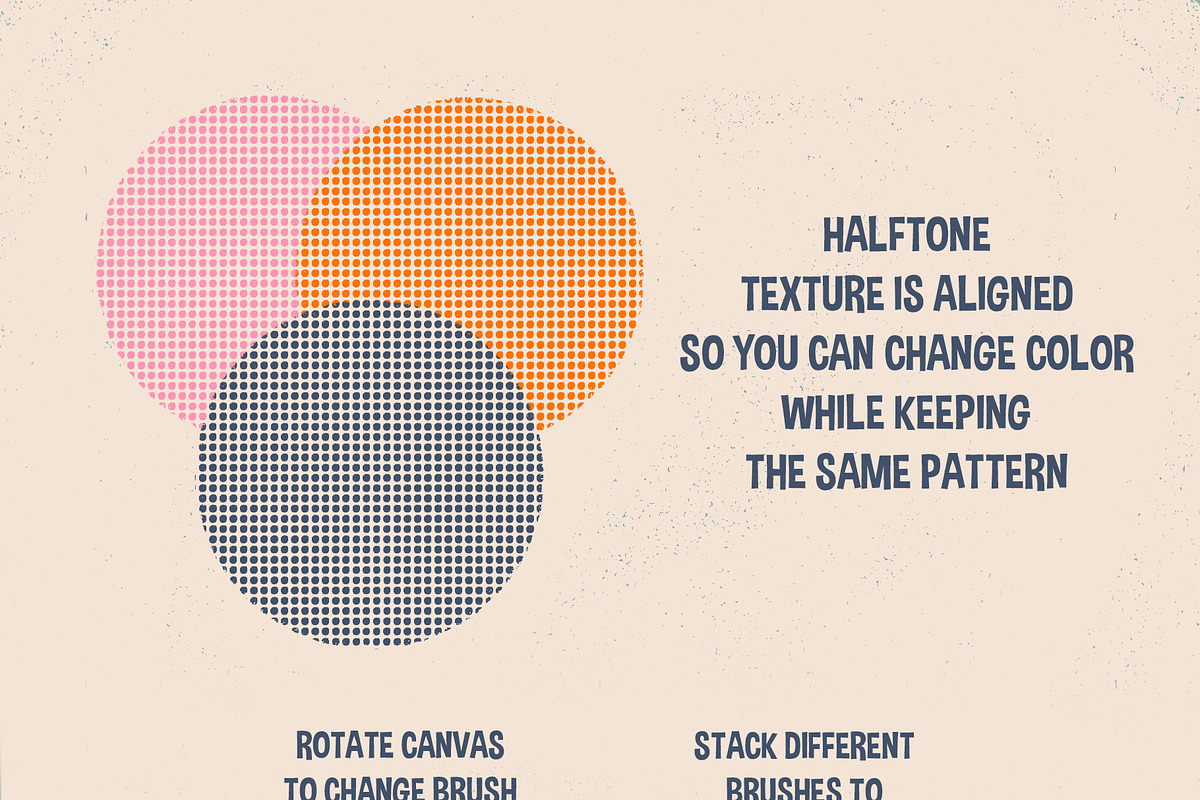 HALFTONE BRUSHES FOR PROCREATE preview 4