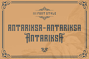 Aseina Typeface + Bonus, a Blackletter Font by Rvq Type Foundry (Thumbnail 3 of 7)