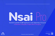 Nsai Pro Rounded Wide, a Font by Aukimvisuel (Thumbnail 1 of 12)