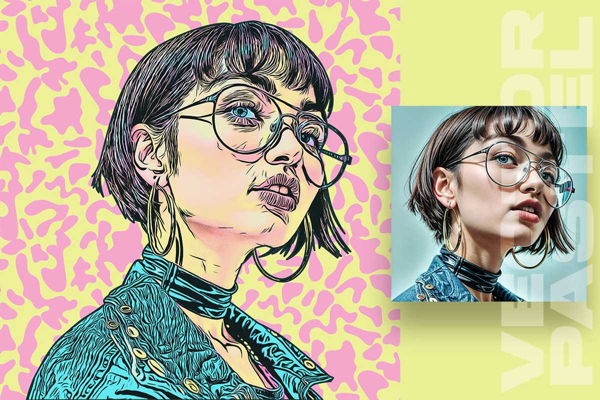 Vector Pastel Photo Effect, an Action Add-On by Amorjesu.com (Photo 21 of 32)