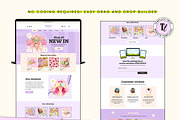 Purple Wix Store Template Bundle, a Wix Template by Template Twist Shop (Thumbnail 8 of 10)