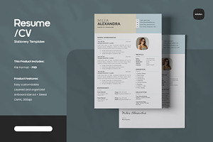 Resume/CV – Vol. 31, a Resume Template by kdadan.