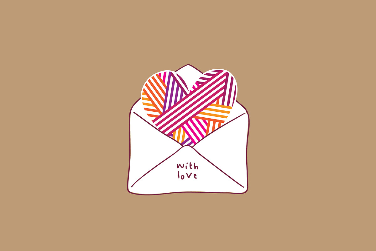 Greeting cards & pattern, a Card Template by Tkoko vectors & patterns (Photo 7 of 7)
